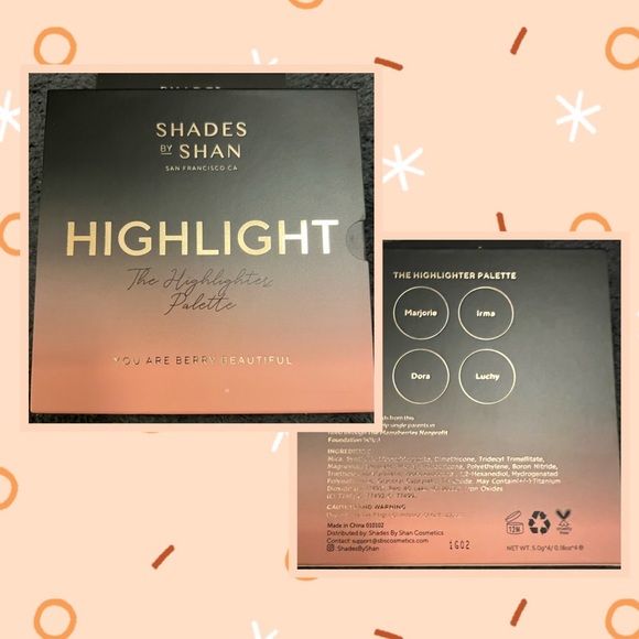 Shades by Shan Highlighter & Bronzer Palettes & OFRA Blush *All New* - Picture 3 of 10